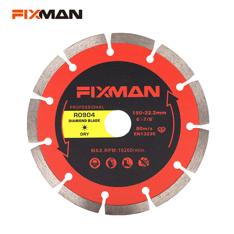 FIXMAN Segmented Diamond Saw Blade R0901-R0906