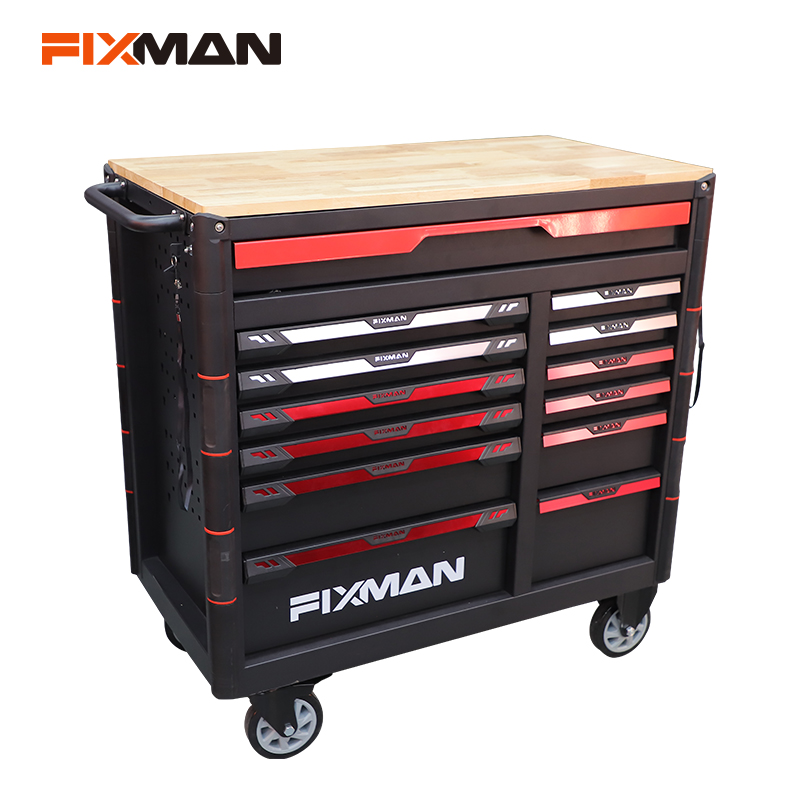 FIXMAN 13-Drawer Roller Cabinet W4RW13B – 275pcs